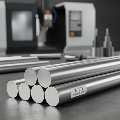 2011 T3 Freie Bearbeitung Aluminiumlegierung Rundbar für Hochgeschwindigkeits-CNC-Dreh- und Präzisionsschraubmaschinen