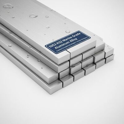 5052 H32 Aluminiumbleche aus Aluminiumlegierung der Marinequalität mit hervorragender Formbarkeit und Korrosionsbeständigkeit durch Salzwasser