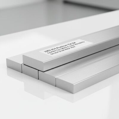 3003 H14 Aluminium-Flachstange mit ausgezeichneter Formbarkeit und guter Schweißbarkeit für allgemeine Blecharbeiten