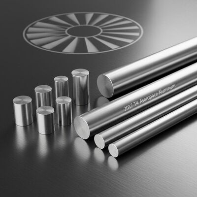 2017 T4 Hochfestigkeit Luftfahrt Aluminiumlegierung Rundbar für Präzisionsbearbeitung