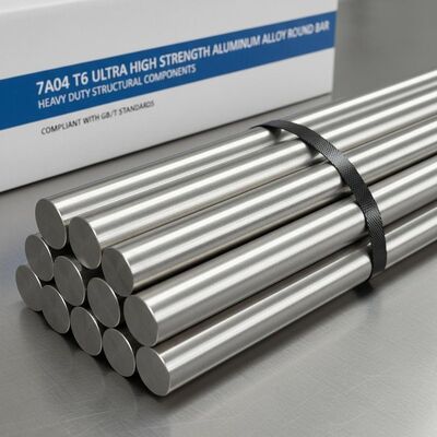 7A04 T6 Runde Stange aus hochfester Aluminiumlegierung für schwere Strukturbauteile, die den GB/T-Normen entspricht