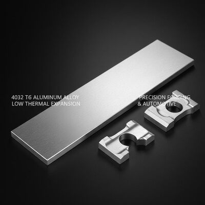 4032 T6 Flachstab aus hochsilikonhaltiger Aluminiumlegierung mit geringer thermischer Ausdehnung für Präzisionsschmiede und Automobilkolben