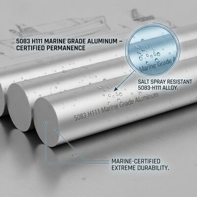 Elektrische Güteklasse 1050 H14 Reinaluminium Rundstange Hochleitfähige Stromschienenstange