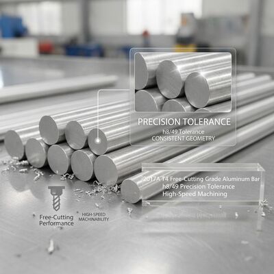 Eloxiertes Architektonisches 6060 Aluminium Rundstab Dekoratives Fassadenprofil Rundstange