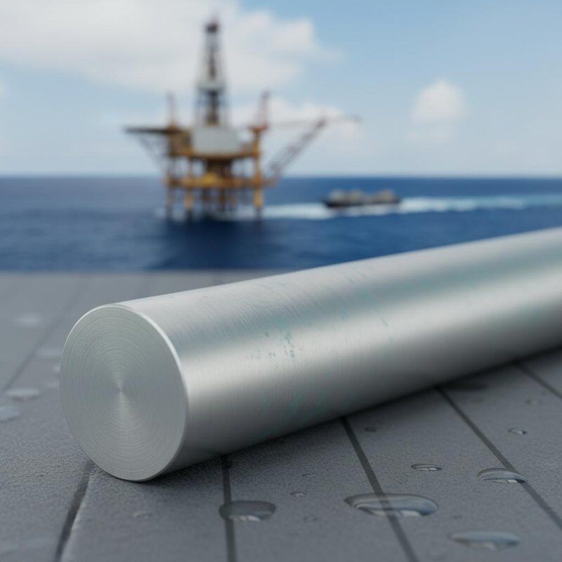 Rundes Aluminium in Marinequalität 6061, Korrosionsbeständigkeit, Präzisionstoleranz für Offshore-Anwendungen