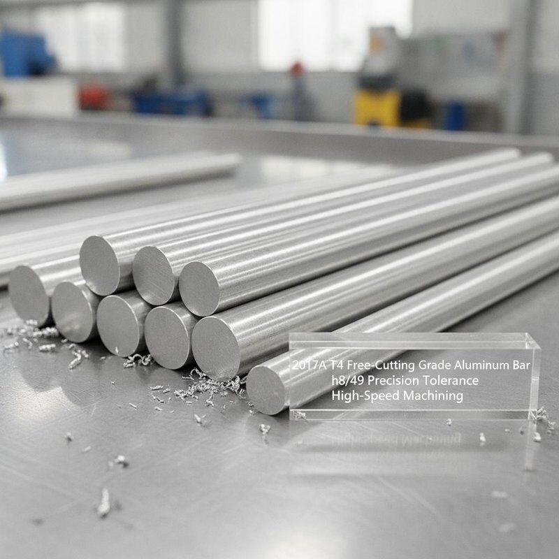 2017A T4 Freischneidegenauigkeit Toleranz Runder Aluminiumstang für Hochgeschwindigkeitsbearbeitung