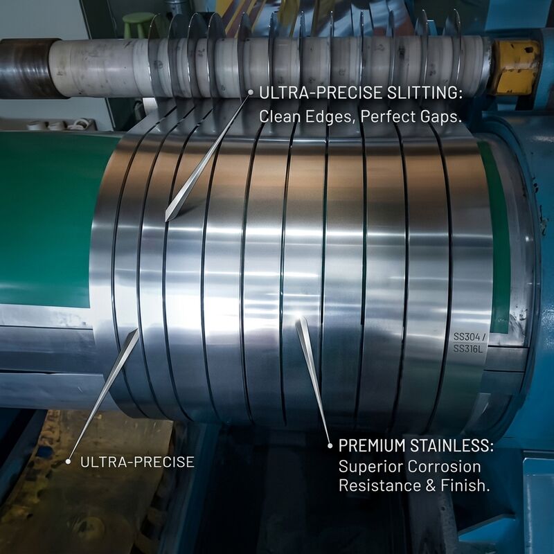 Spiegel 8K polierter 304er Edelstahlband Rolle reflektierende dekorative Paneelstreifen