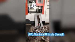 7075 Aluminiumstange mit hoher Festigkeit für die Luft- und Raumfahrt