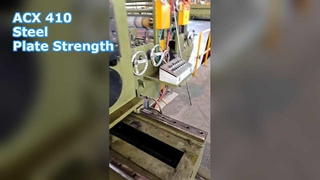 Haltbarkeit der ACX 410-Edelstahlplatte